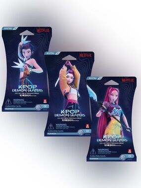 KPop Demon Hunters Set of 3 Packs
Collectible Trading Cards Energy Edition